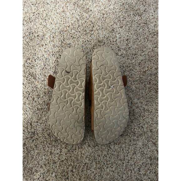 Womens Birkenstock Arizona Big Buckle Slide Sandal Cognac - Picture 5 of 5